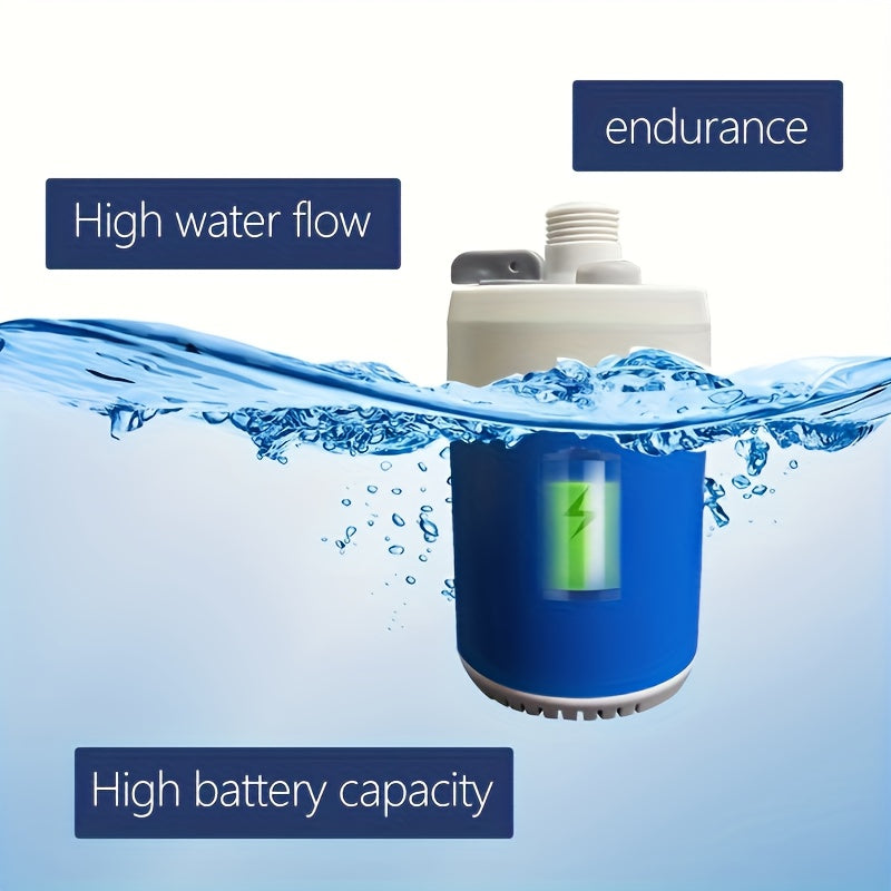Doccia portatile da campeggio con batteria ricaricabile USB