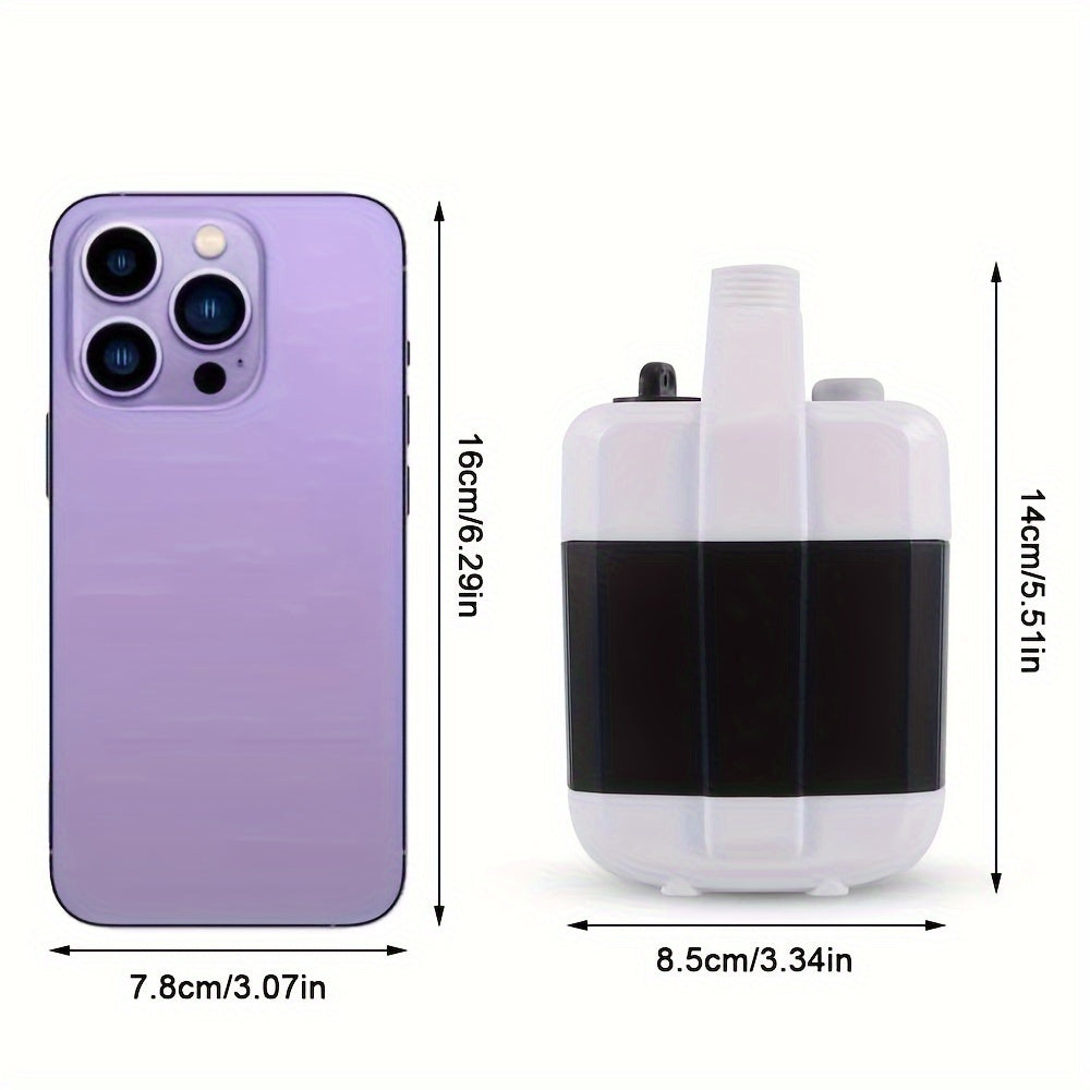 Doccia portatile da campeggio con filtro e batteria ricaricabile