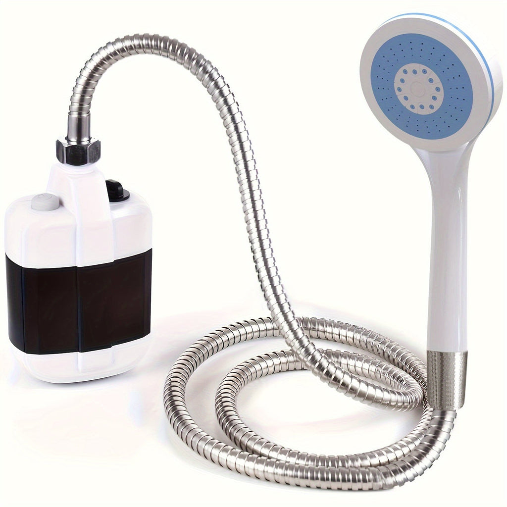 Doccia portatile da campeggio con filtro e batteria ricaricabile