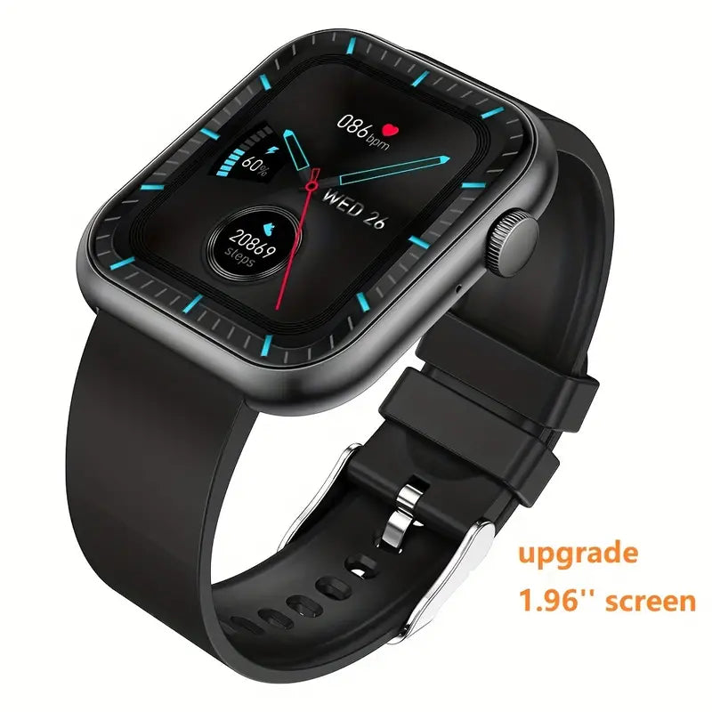 Smartwatch con chiamate Bluetooth e cinturino in silicone