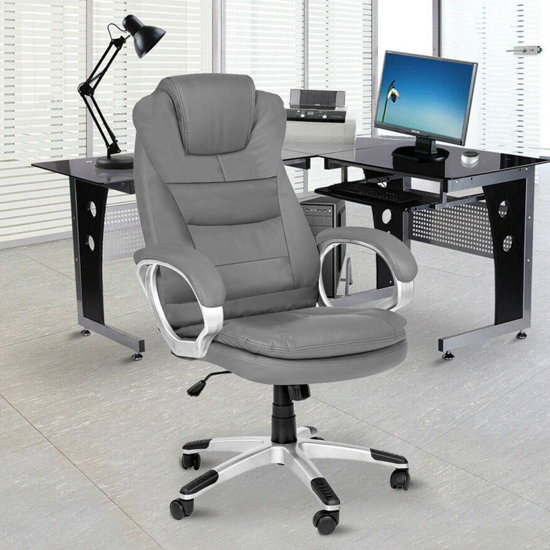 Sedia direzionale da ufficio RELAX - Grigio