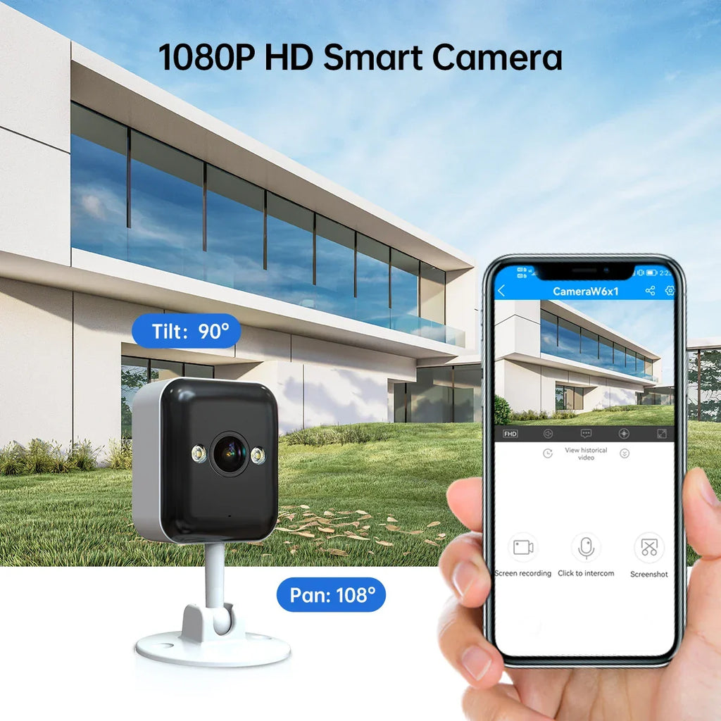 Telecamera Wi-Fi NNEOBA da esterno 1080p con zoom digitale 5×