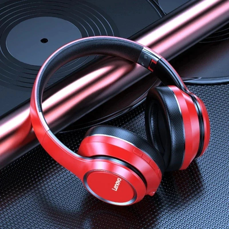 Cuffie Bluetooth over-ear pieghevoli nere con microfono
