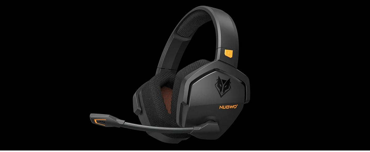 Cuffie gaming arancioni wireless e cablate
