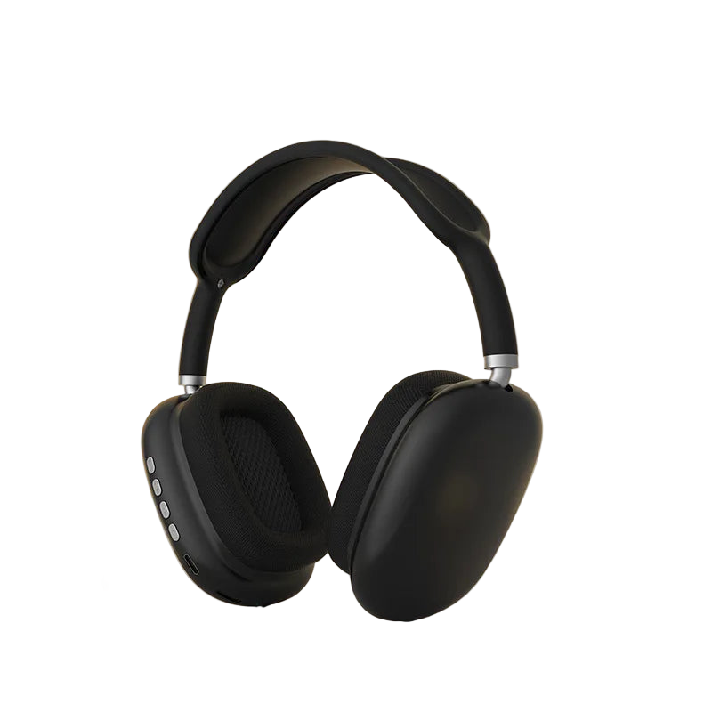 Cuffie gaming wireless Bluetooth P9 nere