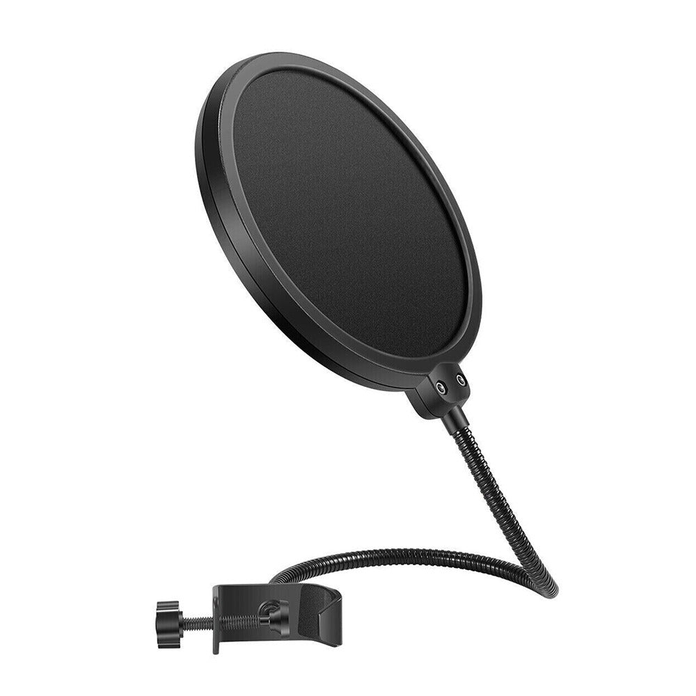 Microfono USB cardioide da scrivania con braccio e filtro antipop