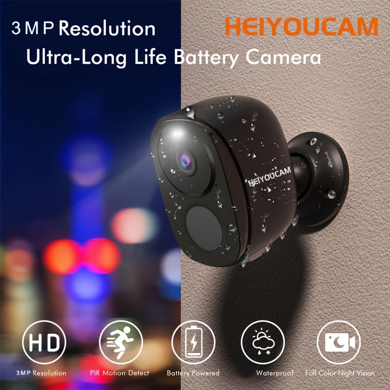 Set di 2 telecamere Wi-Fi solari da esterno 3 MP con audio bidirezionale