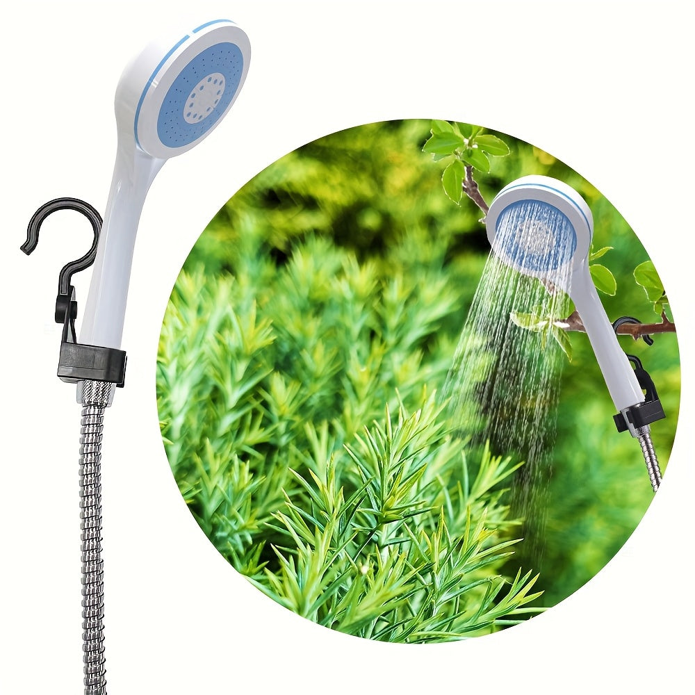Doccia portatile da campeggio con filtro e batteria ricaricabile