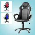 Sedia gaming Basic con schienale colorato grigio