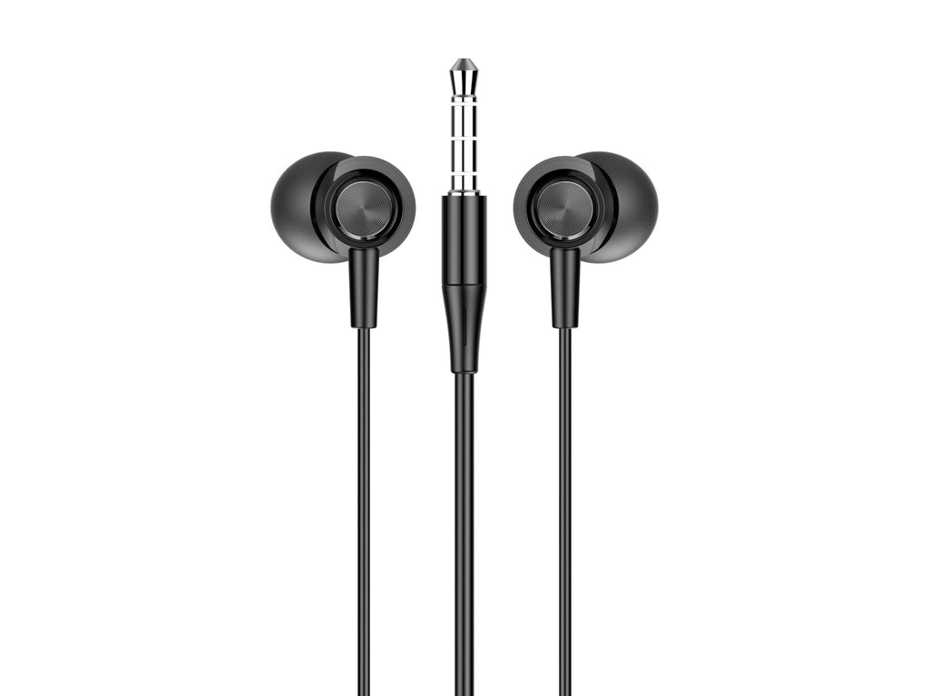 Auricolari Techancy TD8025 neri con microfono e jack 3,5 mm