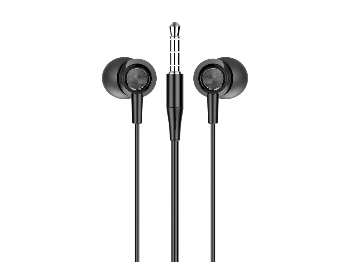 Auricolari Techancy TD8025 neri con microfono e jack 3,5 mm