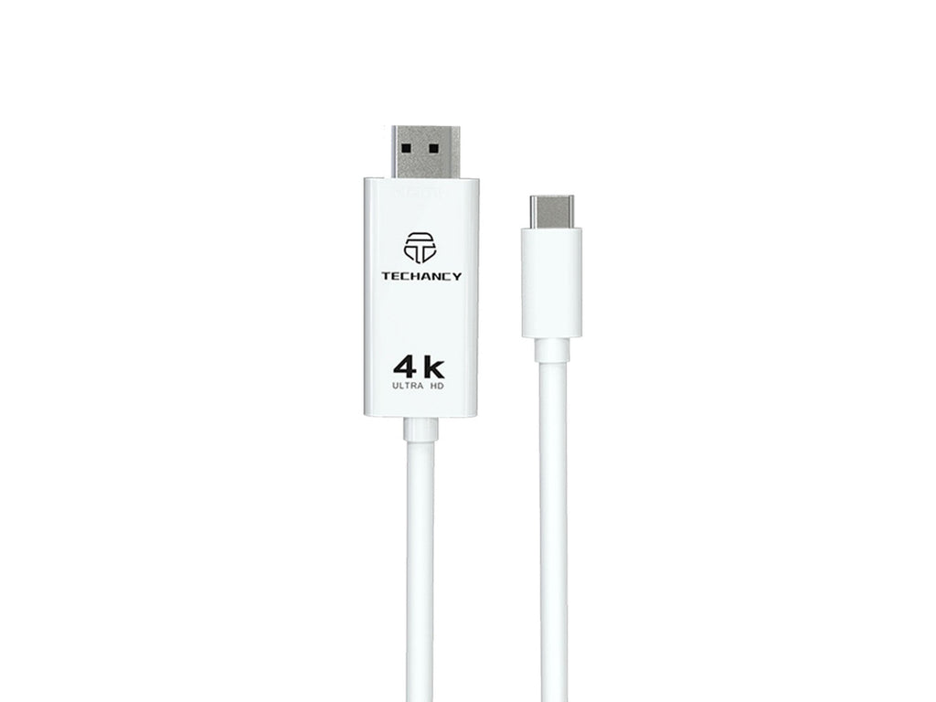 Cavo USB-C per schermi HDMI Techancy TL7271 nero, 1,8 m, 4K