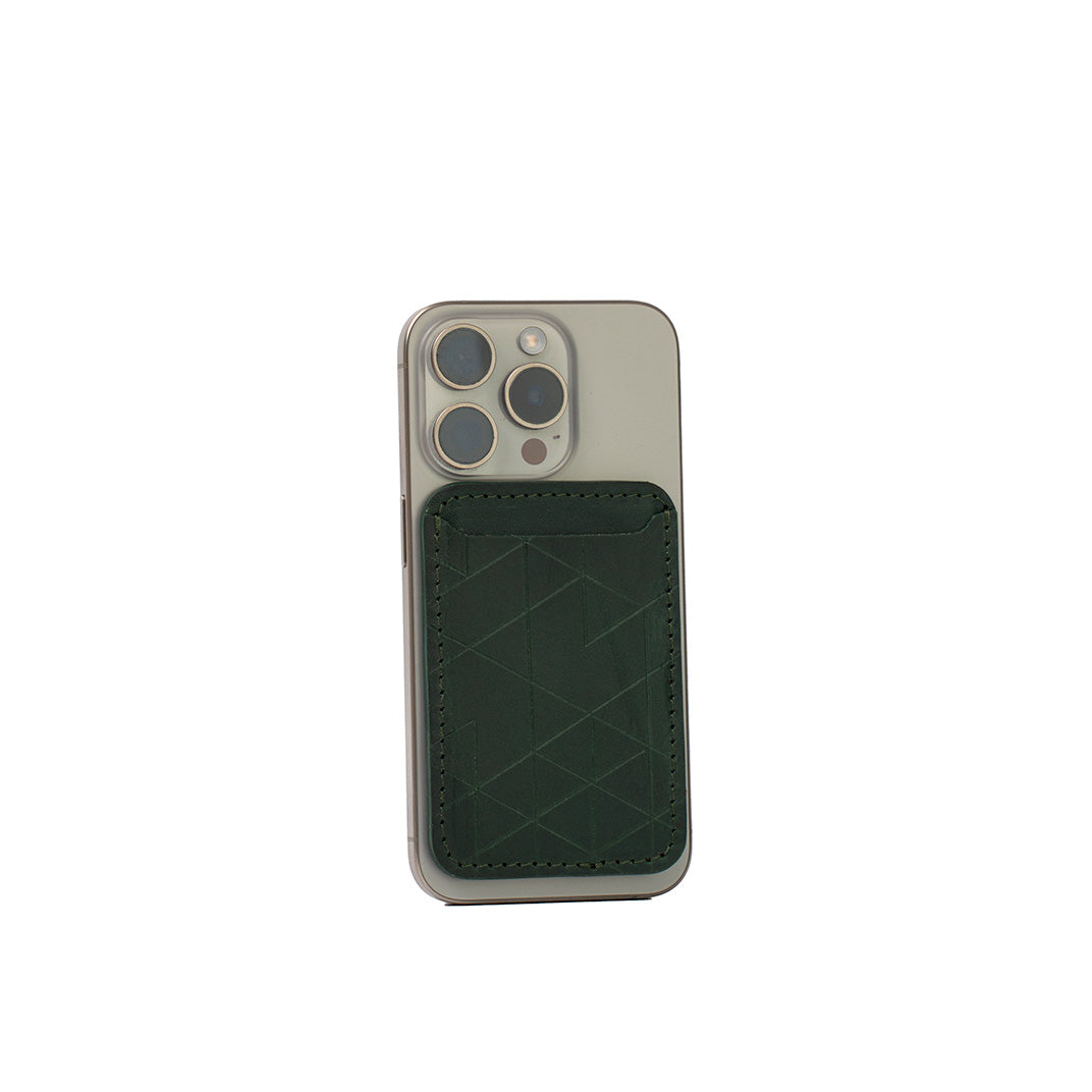 Portafoglio in pelle compatibile con MagSafe - Classic (Vectors)