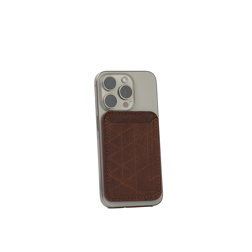 Portafoglio in pelle compatibile con MagSafe - Classic (Vectors)